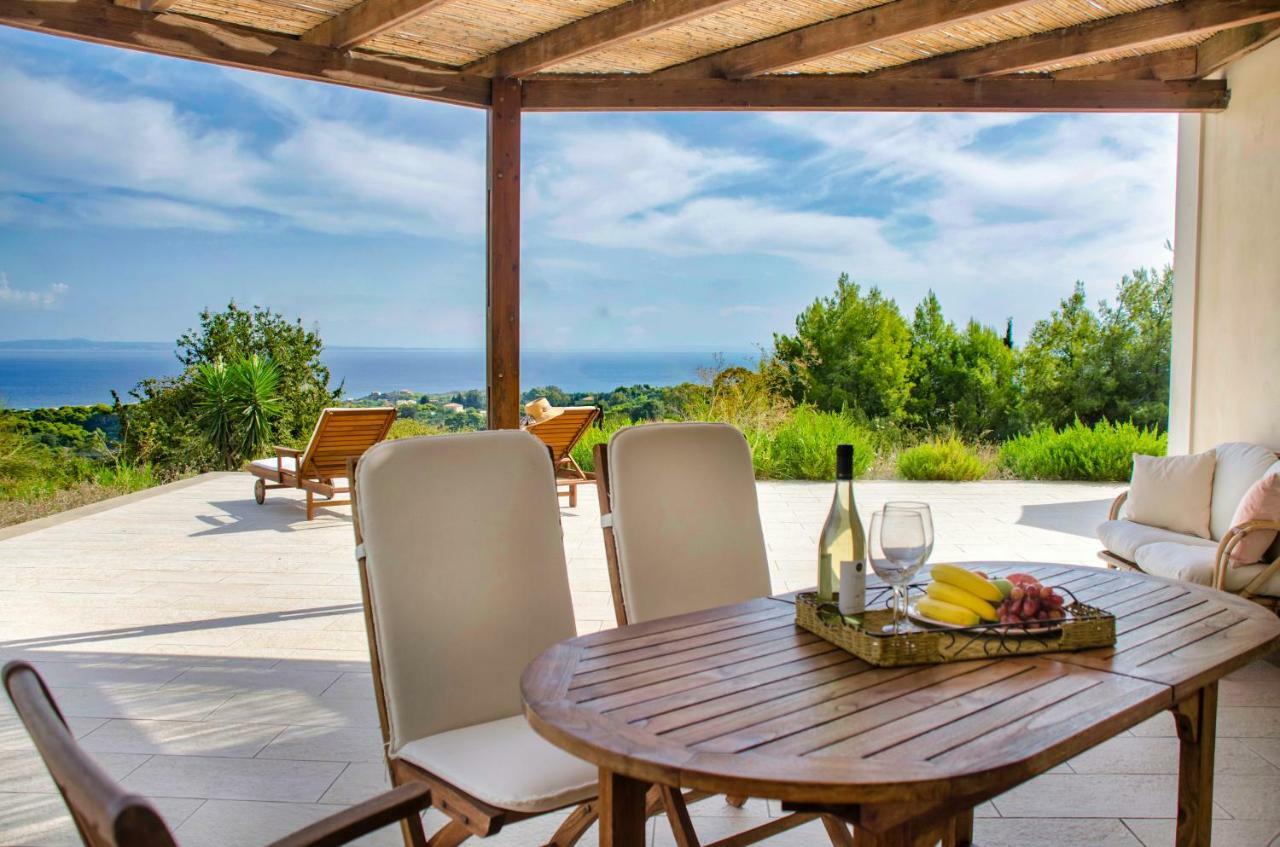 Вилла Seaview Daisy House In Zakynthos Island Василикос Экстерьер фото