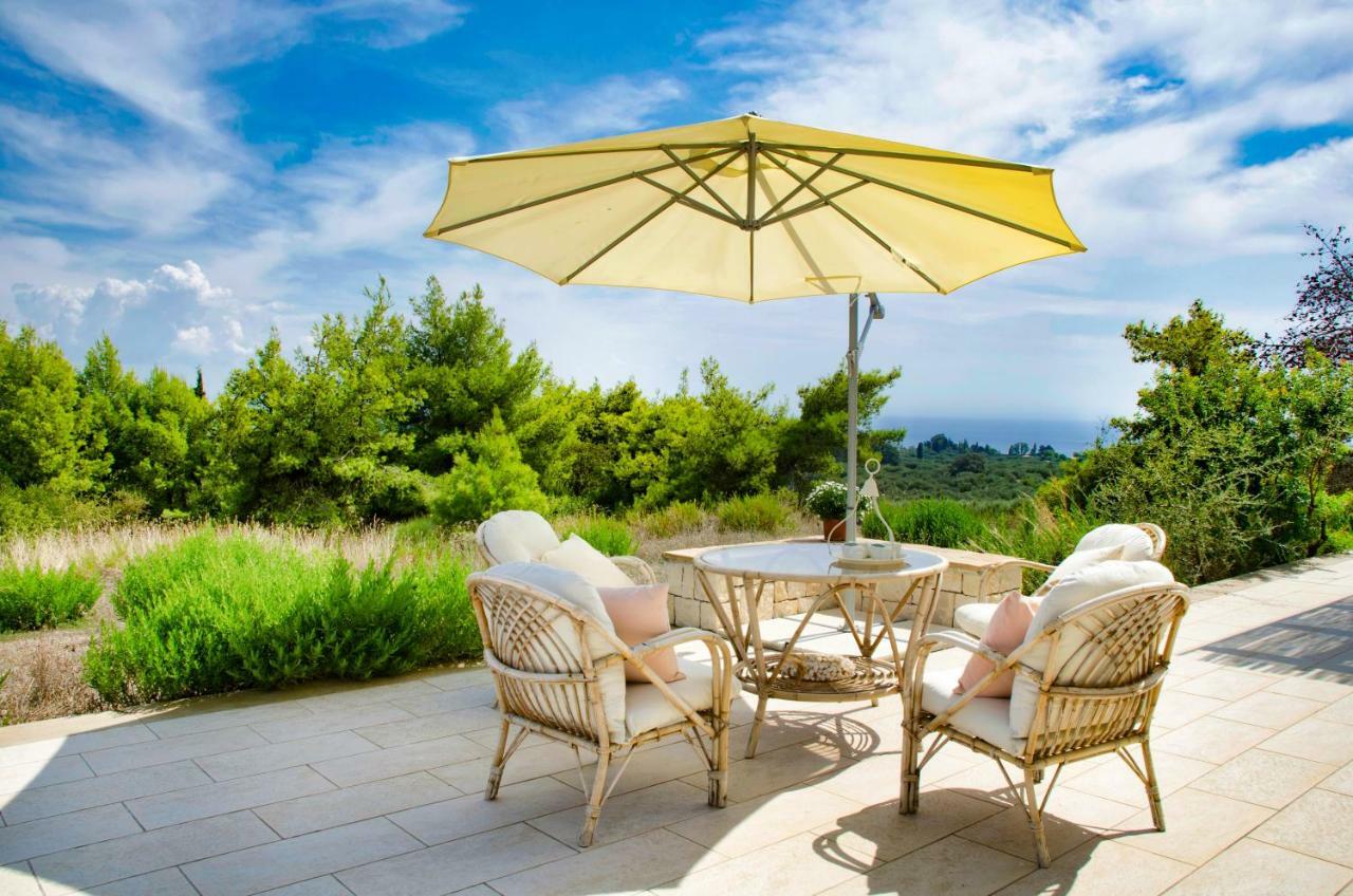 Вилла Seaview Daisy House In Zakynthos Island Василикос Экстерьер фото