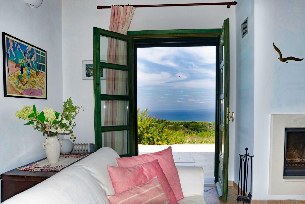 Вилла Seaview Daisy House In Zakynthos Island Василикос Экстерьер фото